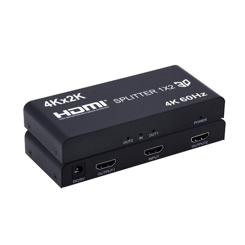 HDMI 2.0 Splitter 1x2 4K60Hz