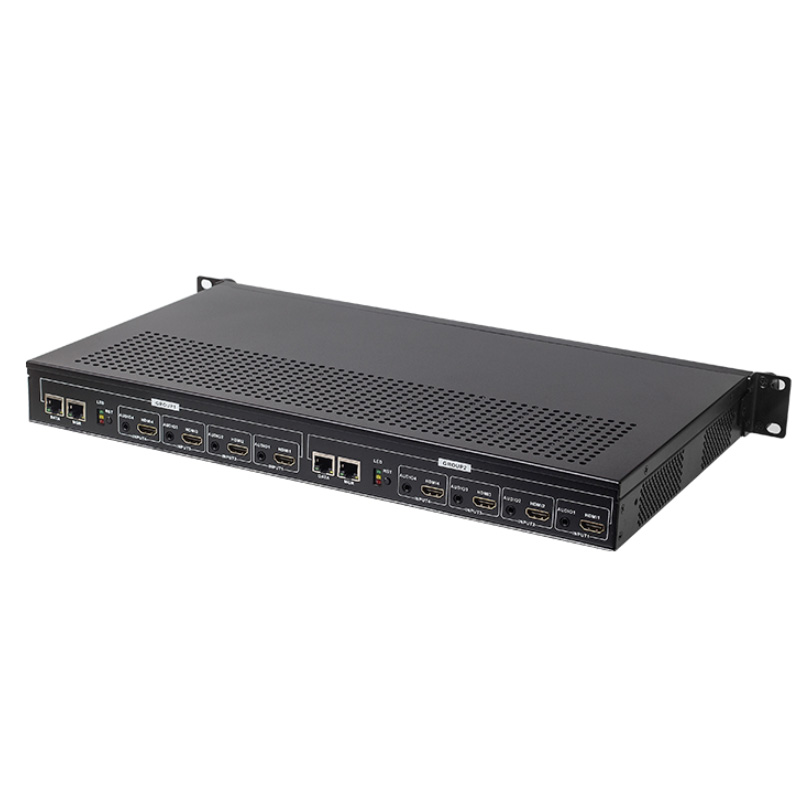 1U Rack Dual Ethernet H.264 8 channel HDMI Encoder 8ch Video encoder 1080P60Hz 1U Rack Dual Ethernet H.264 8 channel HDMI Encoder 8ch Video encoder 1080P60Hz